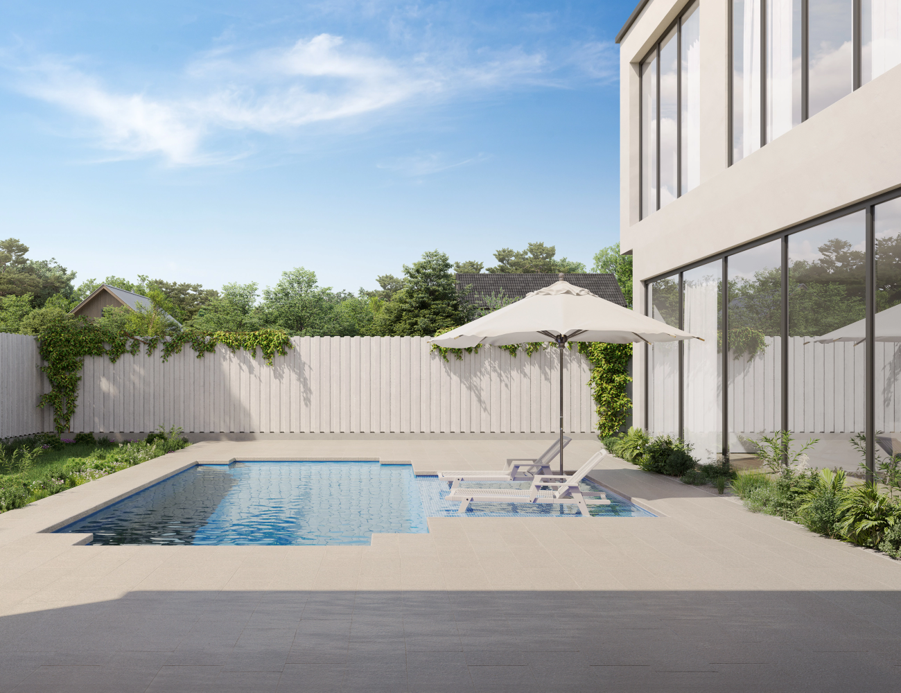 Custom Wet Deck - Contemporary Design
