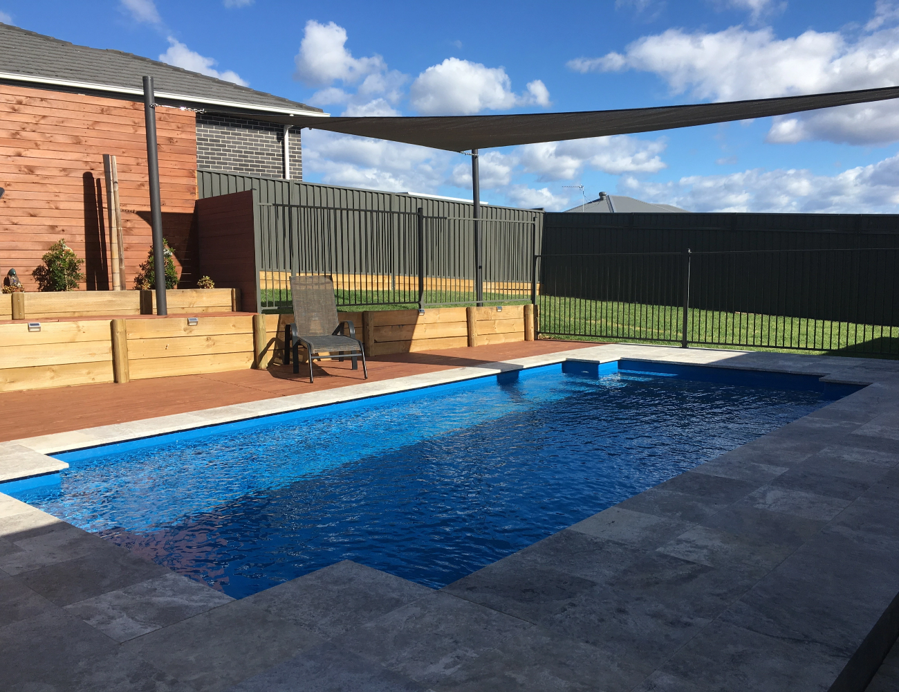 Coastal pool landscaping South Coast NSW