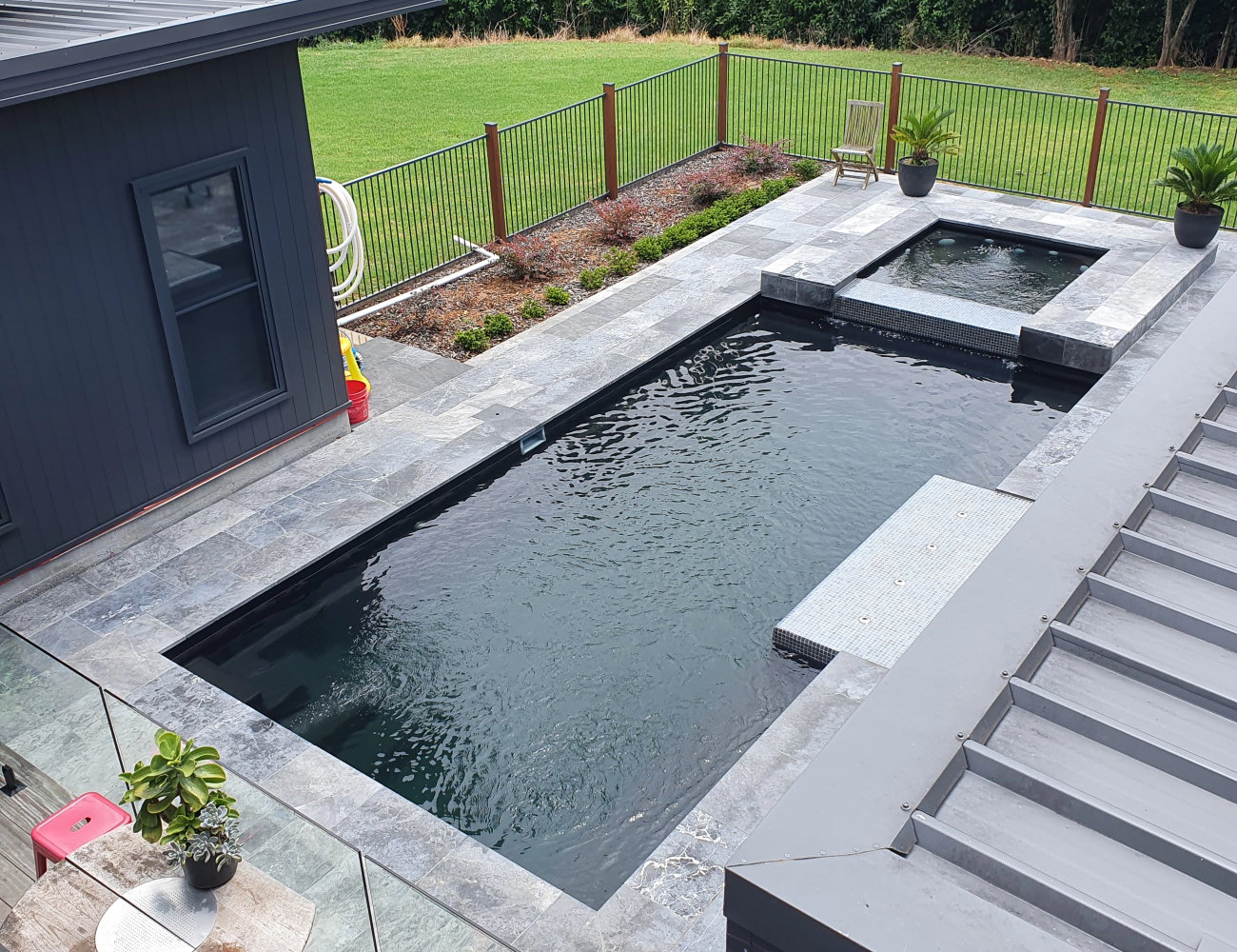 Fibreglass pool installation in Shellharbour — swim-ready in 4 to 6 weeks