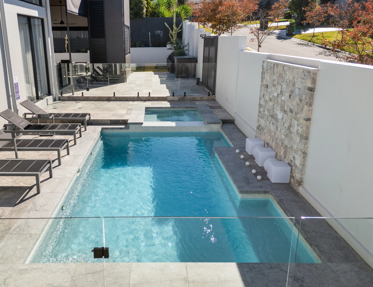Harrington Serenity Spa Installation - Whitehaven Finish